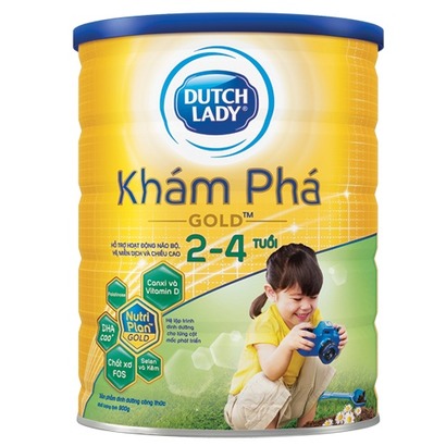 Sữa Dutch Lady Gold Khám Phá - 900g (2-4Y)