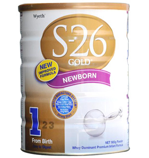 Sữa S26 Gold Newborn Step 1 - ÚC (0-6m)