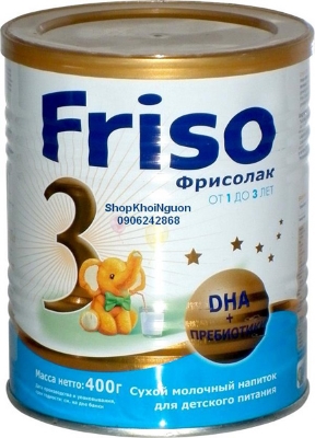 Sữa Friso 3 ( cho bé từ 12 tháng ) - Nga