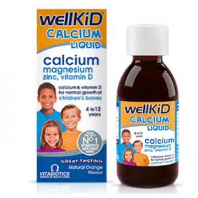Canxi nước Wellkid Calcium Liquid (>4 tuổi)