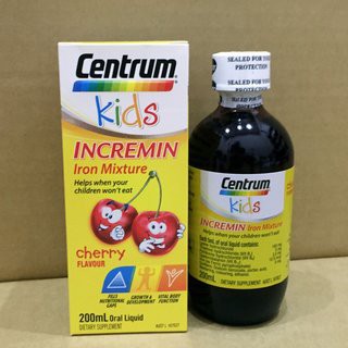 Centrum Kids Incremin Iron Mixture của Úc cho trẻ biếng