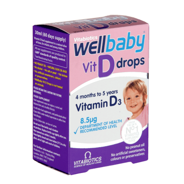 Vitamin D Wellbaby Vit D Drops