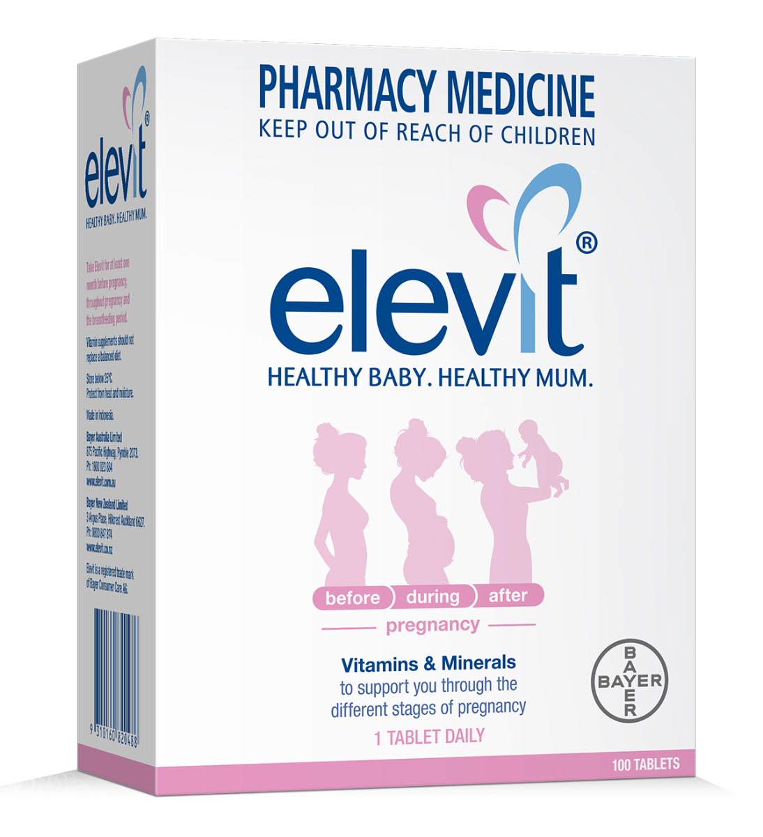 Elevit - Vitamin bà bầu dành cho phụ nữ trước, trong thời kỳ mang thai và sau khi sinh