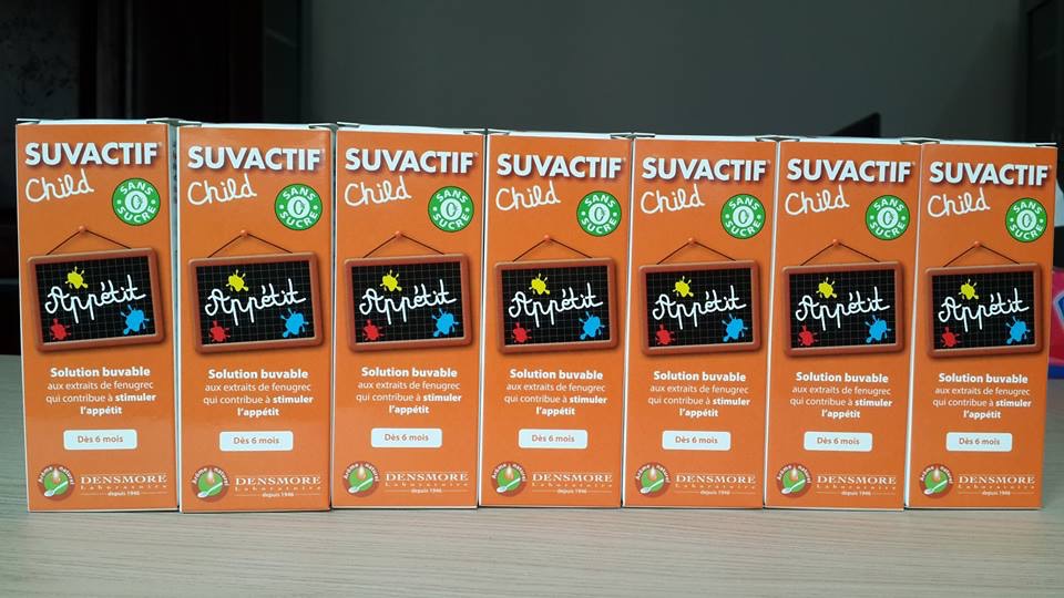 Siro vitamin Suvactif child Attep - 6m+ giúp bé ăn ngon và tăng cường hệ miễn dịch