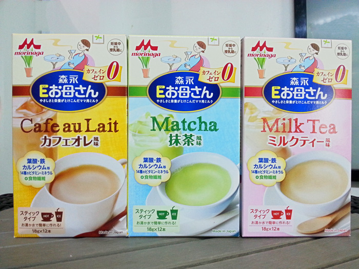 Sữa bầu Morinaga new ( mẫu mới ) - nhiều vị