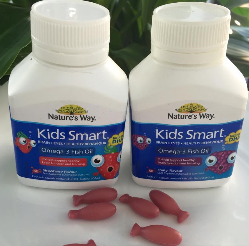 Kids Smart Omega 3 Fish Oil -  Lọ 50 Viên
