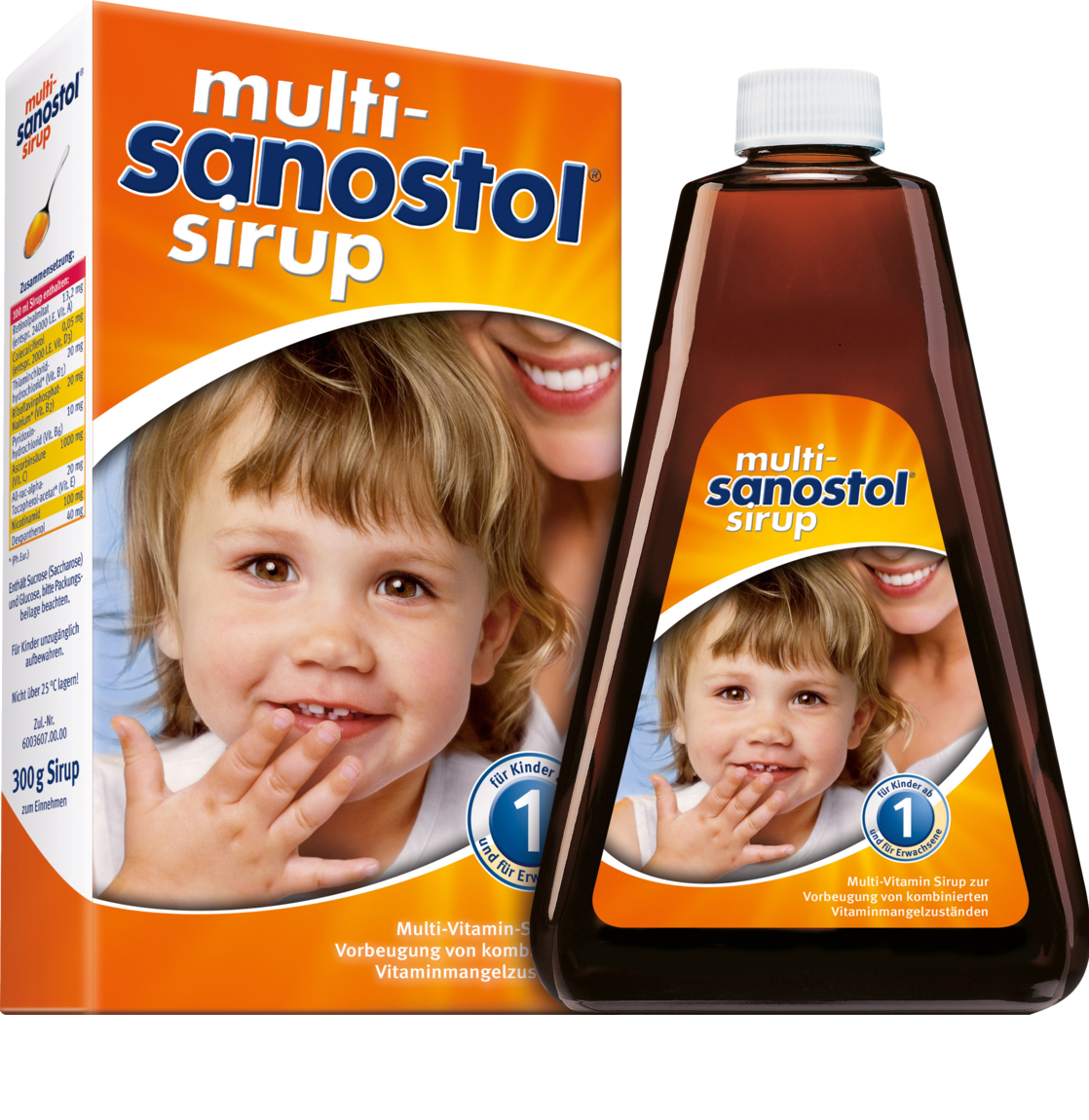 Viatmin tổng hợp Sanostol số 1 cho trẻ 1-3 tuổi