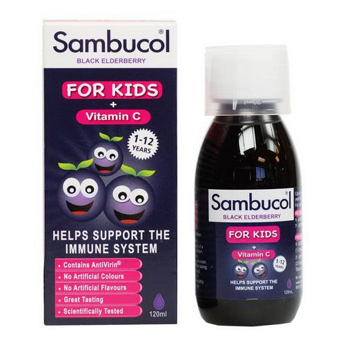 Tăng đề kháng Sambucol for kids (>1tuổi)