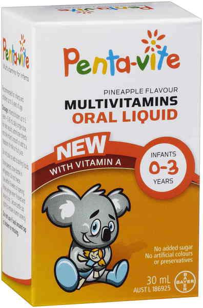 Vitamin tổng hợp Penta-vite Multi-Vitamin (0m+)