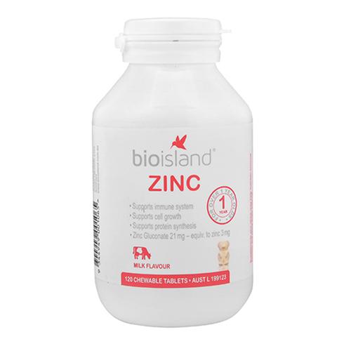 Bio Island Zinc bổ sung kẽm cho bé (>1 tuổi)