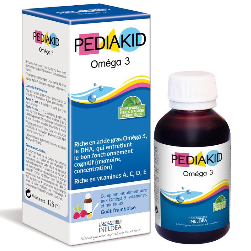 PEDIAKID OMEGA 3 - Bổ sung Omega 3 và DHA