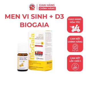 Men vi sinh + D3 Biogaia