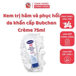 Kem trị hăm và phục hồi da khẩn cấp Bubchen Crème 75ml